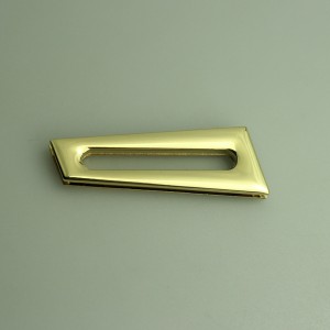 Златно покритие мода чанта ключалка, метални аксесоари